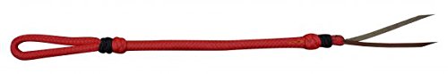 Showman Braided Nylon Quirt Wrist Loop w/ Leather Popper - Picture 14 of 15