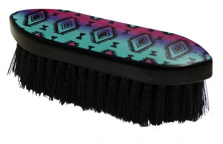 Steife Borstenbürste mit Navajo-Druckdesign - Bild 4 von 4