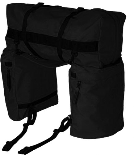 Showman Nylon Oversized Saddle & Cantle Bag