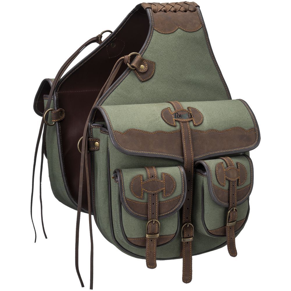 Tough1 Canvas Trail Bag w/ Leather Accents - Picture 3 of 8