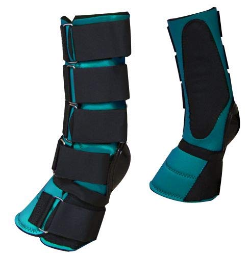 Showman Adjustable Neoprene Combination Bell Boot - Picture 9 of 9