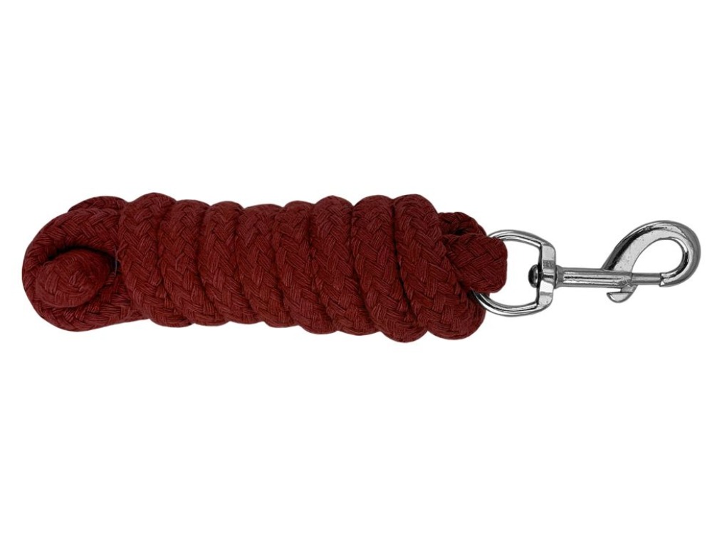 8' Braided Cotton Lead Rope - Picture 8 of 11