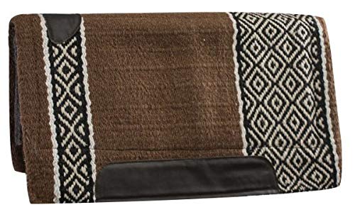 Almohadilla de silla occidental estilo cortador de 36"" x 34"" con diseño de diamante - Imagen 4 de 7