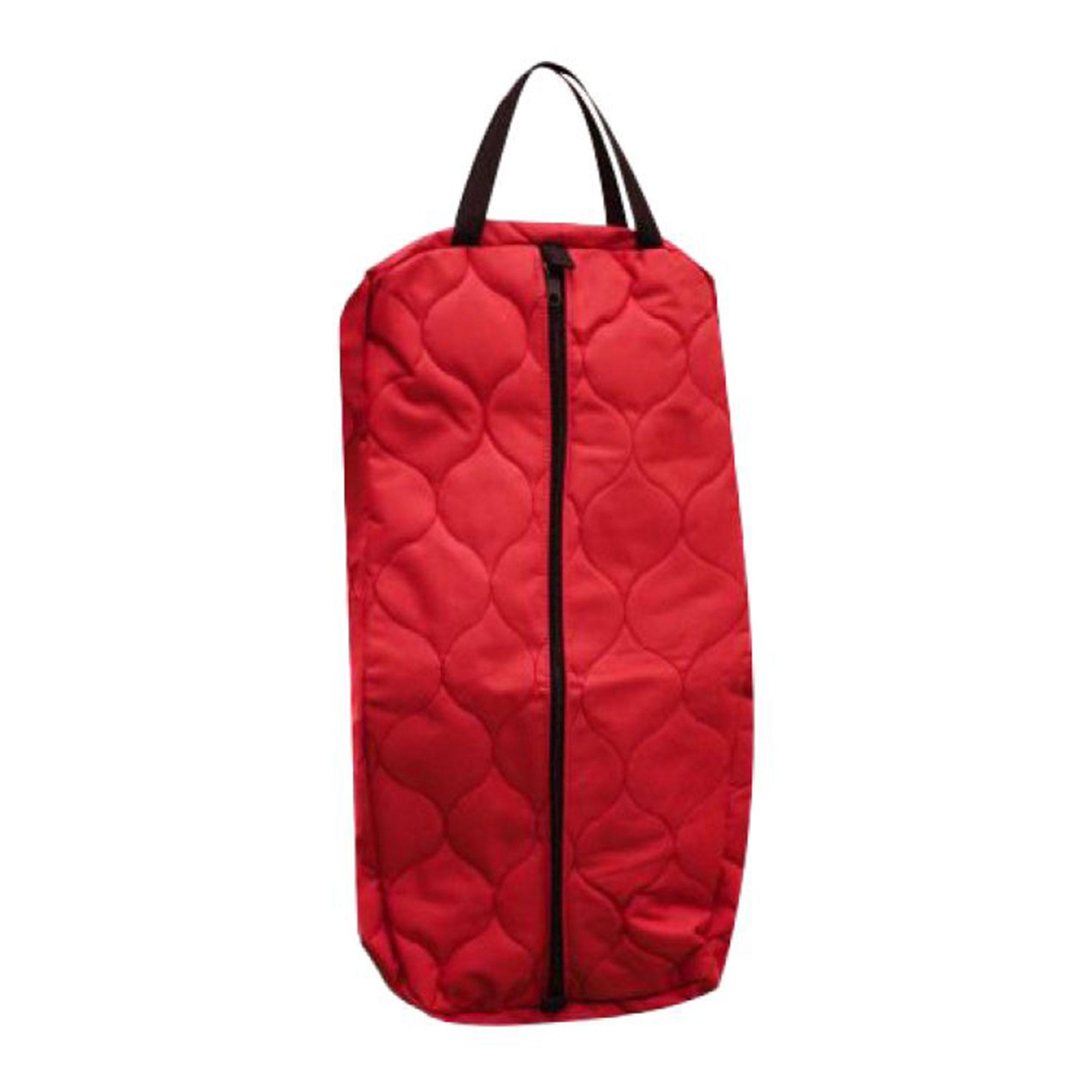 Quilted Nylon Bridle/Halter Bag w/ Zipper Closure - Picture 6 of 6