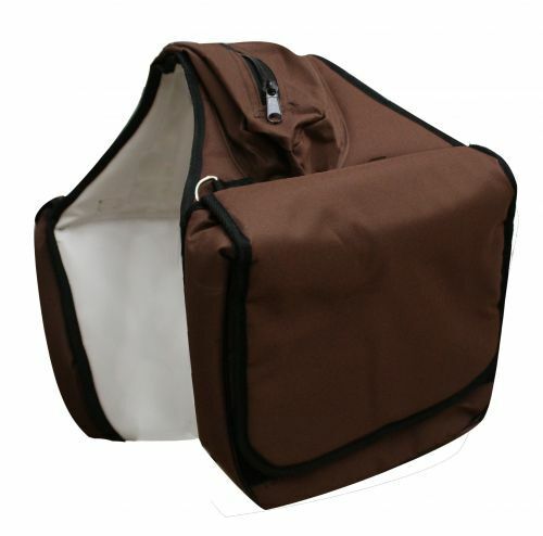 Heavy Duty Insulated Cordura Nylon Saddle Bag - Picture 4 of 4