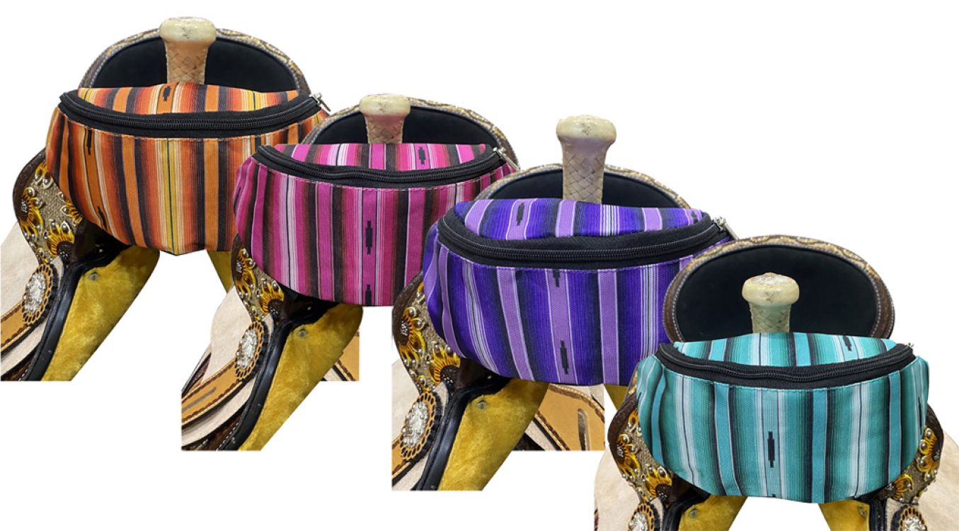 Showman Southwest Design Isoliert Nylon Satteltasche - Bild 8 von 10