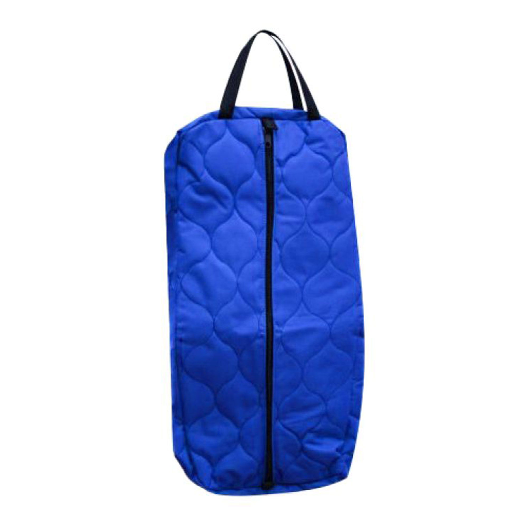 Quilted Nylon Bridle/Halter Bag w/ Zipper Closure - Picture 3 of 6