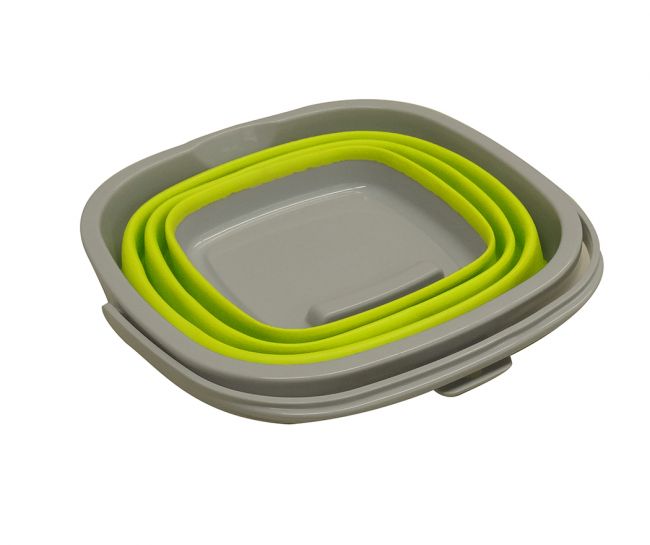 Kit de aseo de 5 piezas con cubo plegable - Imagen 4 de 6