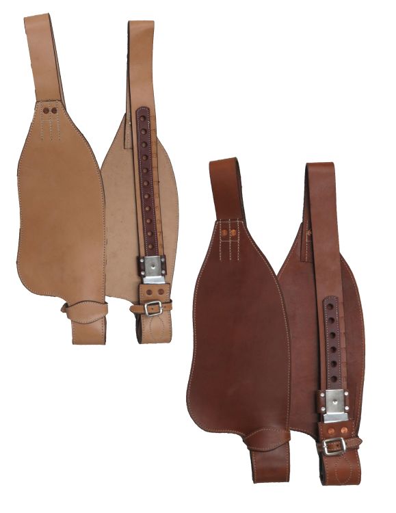 Showman PONY/YOUTH Smooth Leather Replacement Fenders