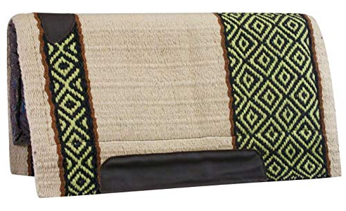 Almohadilla de silla occidental estilo cortador de 36"" x 34"" con diseño de diamante - Imagen 6 de 7