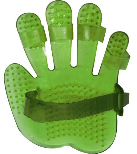Showman verstellbarer Gummi-Curryhandschuh - Bild 4 von 6