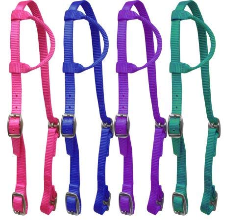 Ponygröße Premium Nylon Einohr Kopfstall - Bild 2 von 6