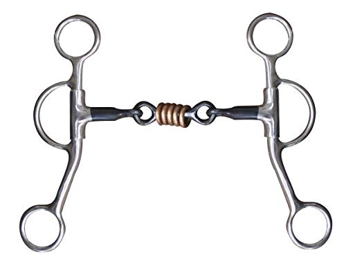 Morso Showman D-Ring Snaffle In Acciaio Inox – 5″ Eggbutt – Bocca Snodata A Torsione Lenta – Modello 28-1038