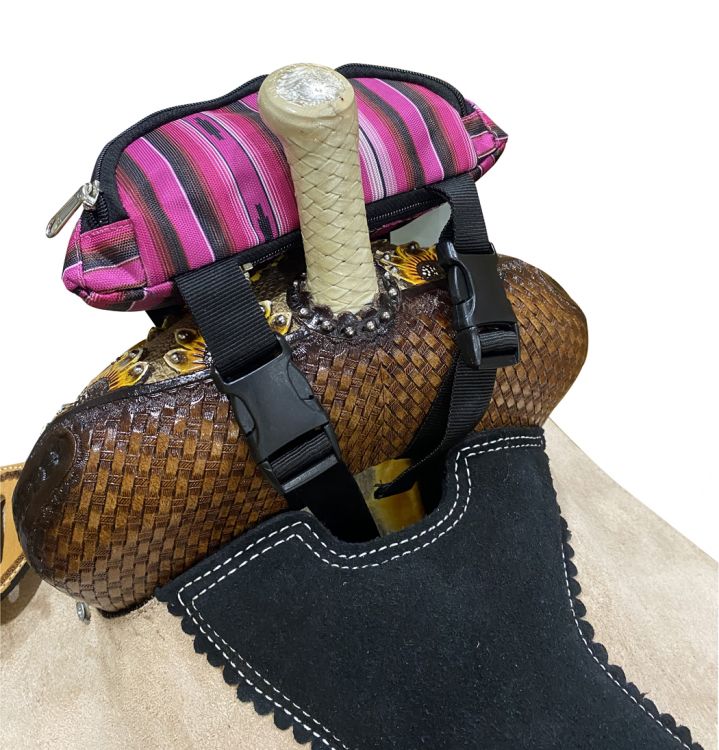 Showman Southwest Design Isoliert Nylon Satteltasche - Bild 5 von 10
