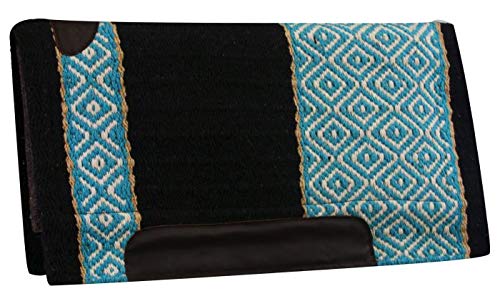 Almohadilla de silla occidental estilo cortador de 36"" x 34"" con diseño de diamante - Imagen 7 de 7
