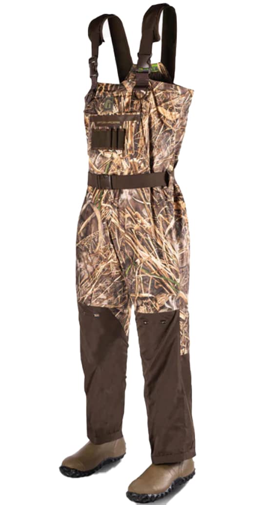 Gator 2024 Waders Shield Series échassiers isolés camouflage Bottomland Stout 10