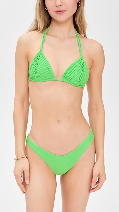 PQ Swim Women's Basic Ruched Bikini Bottoms - Moderate Rise, Fuller Coverage, - Picture 16 of 23