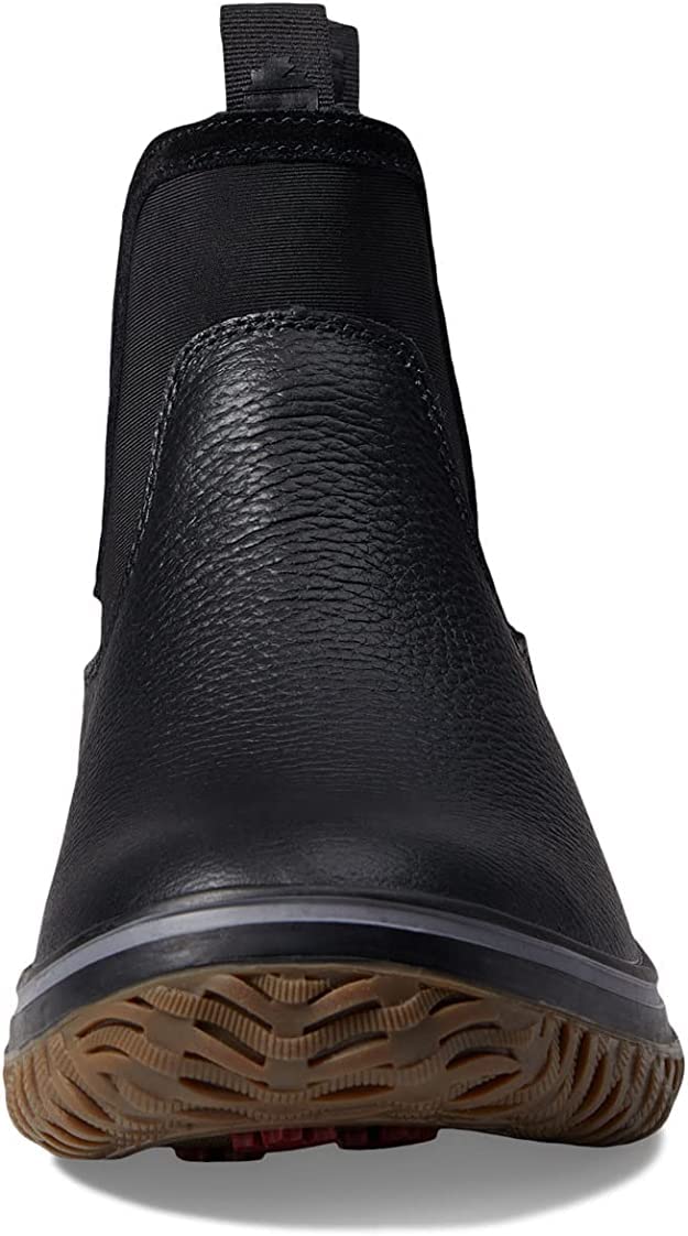 Pajar Men's Gavel Size 9 Black Leather PullUp Waterproof Chelsea Boot