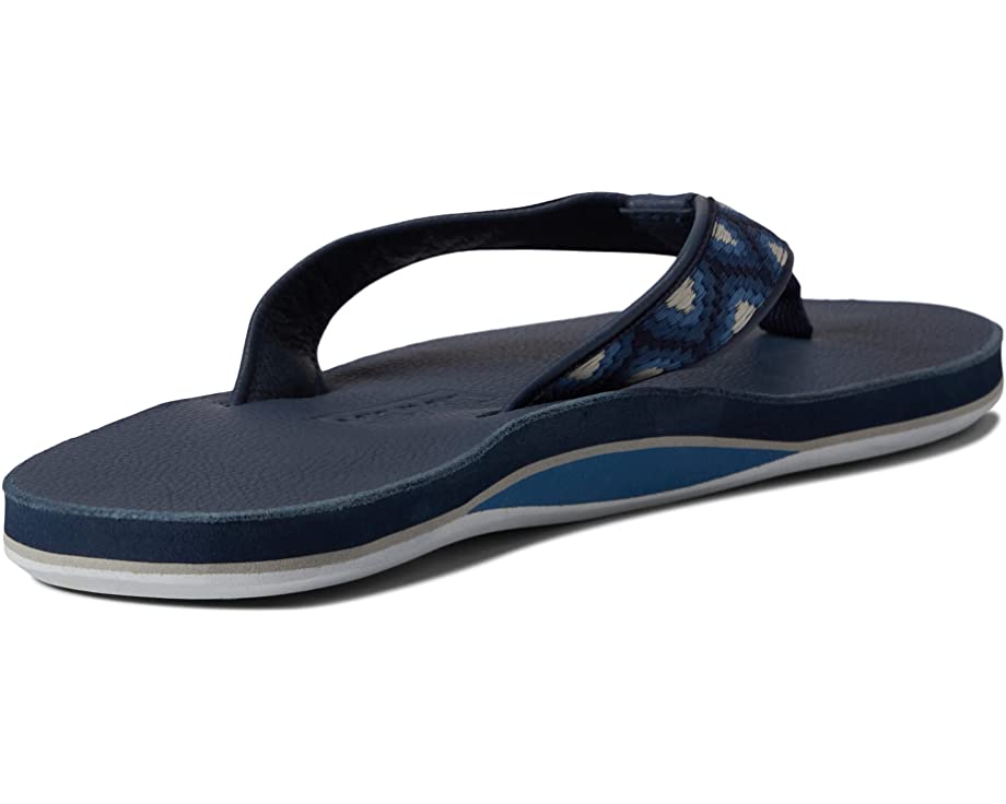 Hari Mari Men's Fields Camino Chocolate Size 10 Memory Foam Flip Flops - Picture 9 of 13