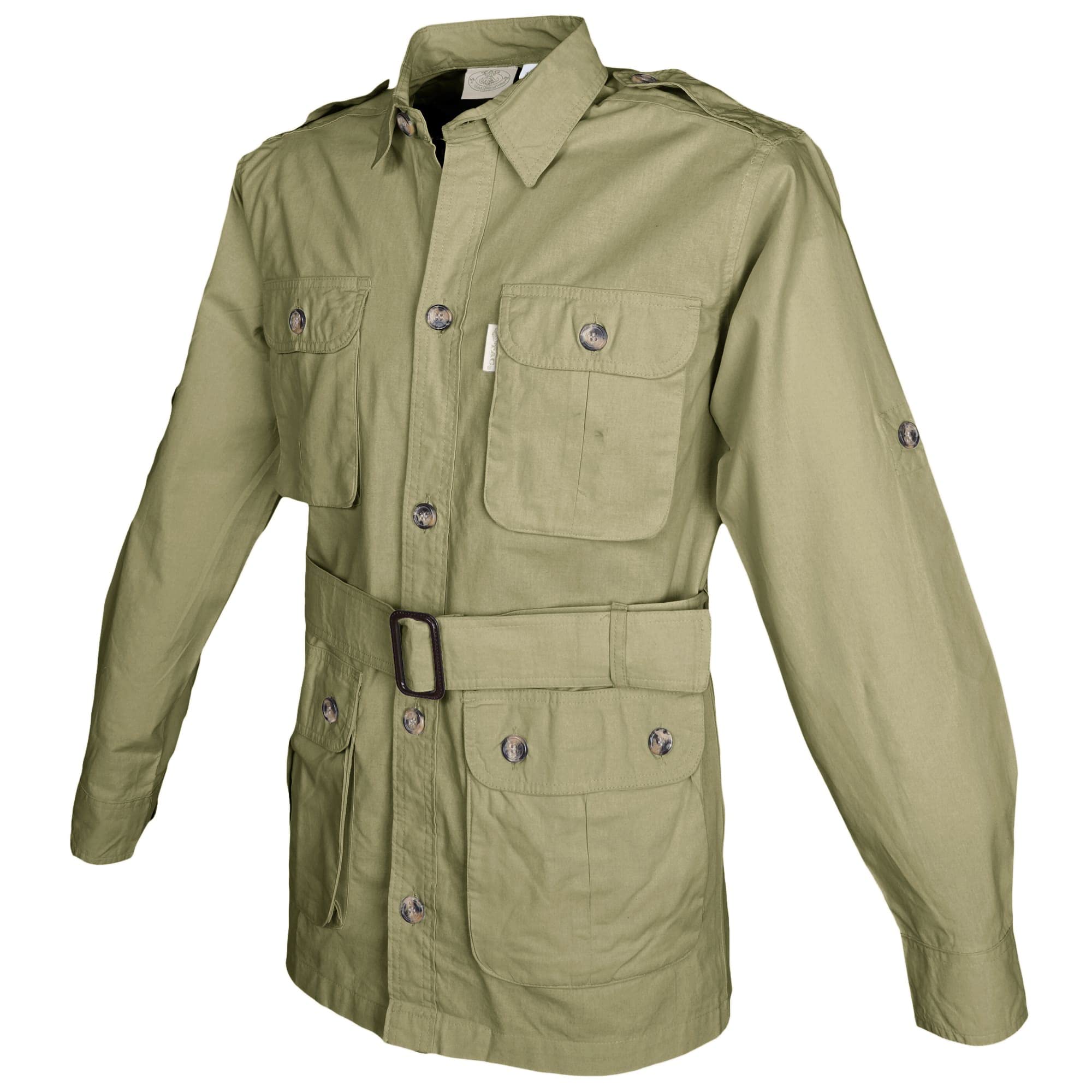 Safari Jacket for Men - Khaki | eBay