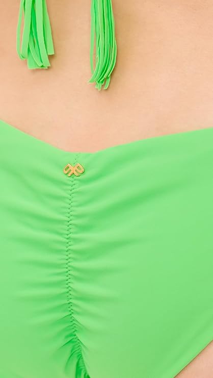 PQ Swim Women's Basic Ruched Bikini Bottoms - Moderate Rise, Fuller Coverage, - Picture 17 of 23