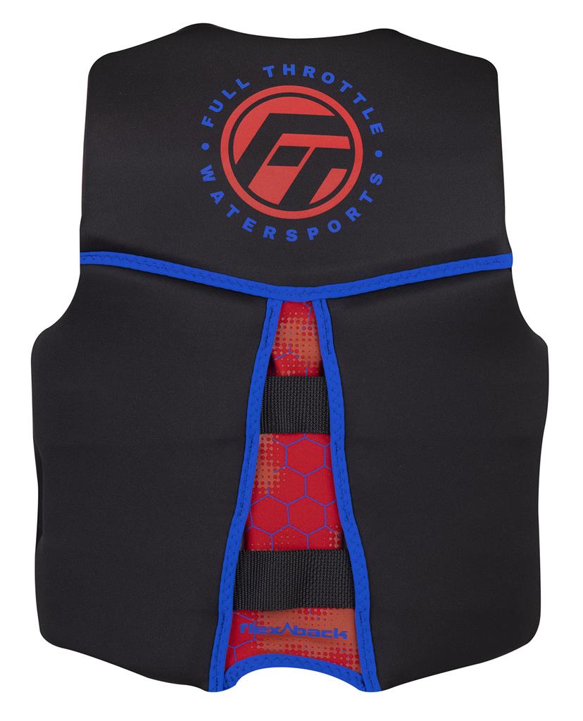 Full Throttle Youth Rapid-Dry Flex-Back Life Jacket - Picture 5 of 5