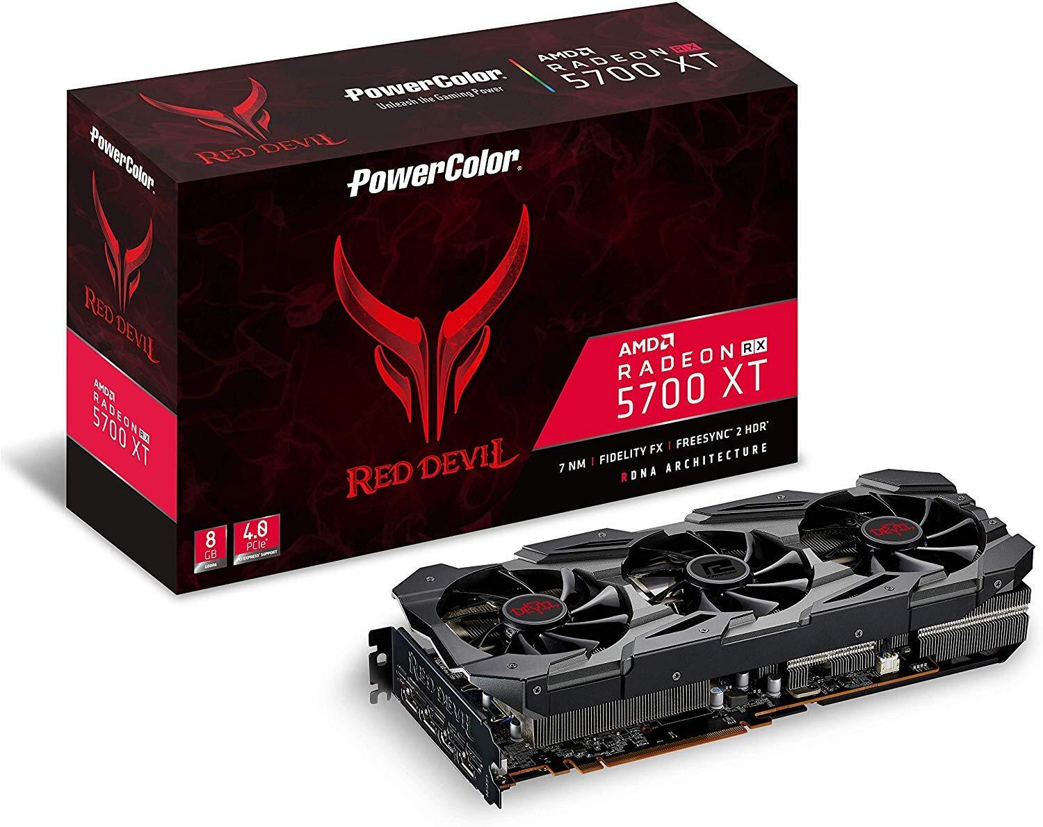 PowerColor Red Devil AMD Radeon RX 5700 XT 8GB OC (AXRX 5700XT