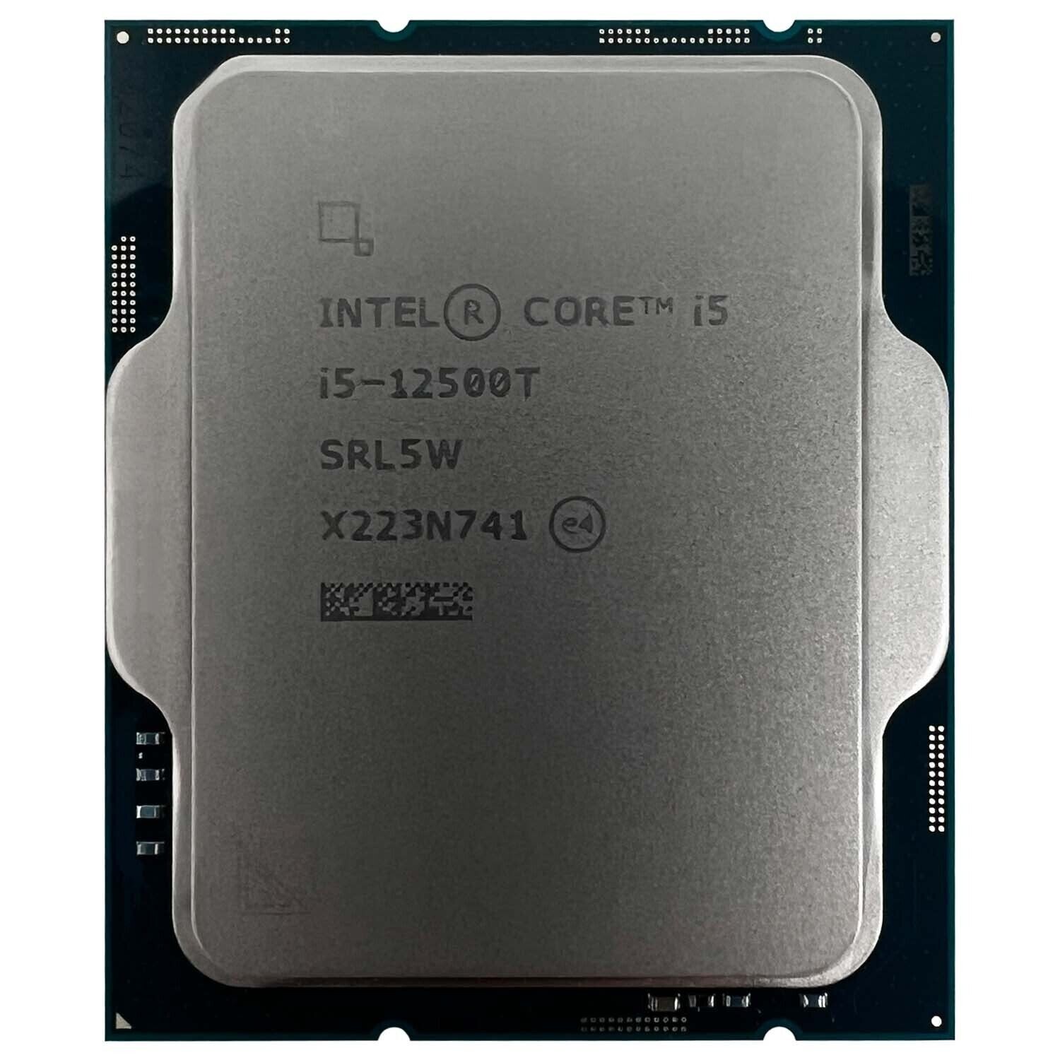 Intel Core i5-12500T SRL5W 2.00GHz 18MB 6 Core Socket LGA1700