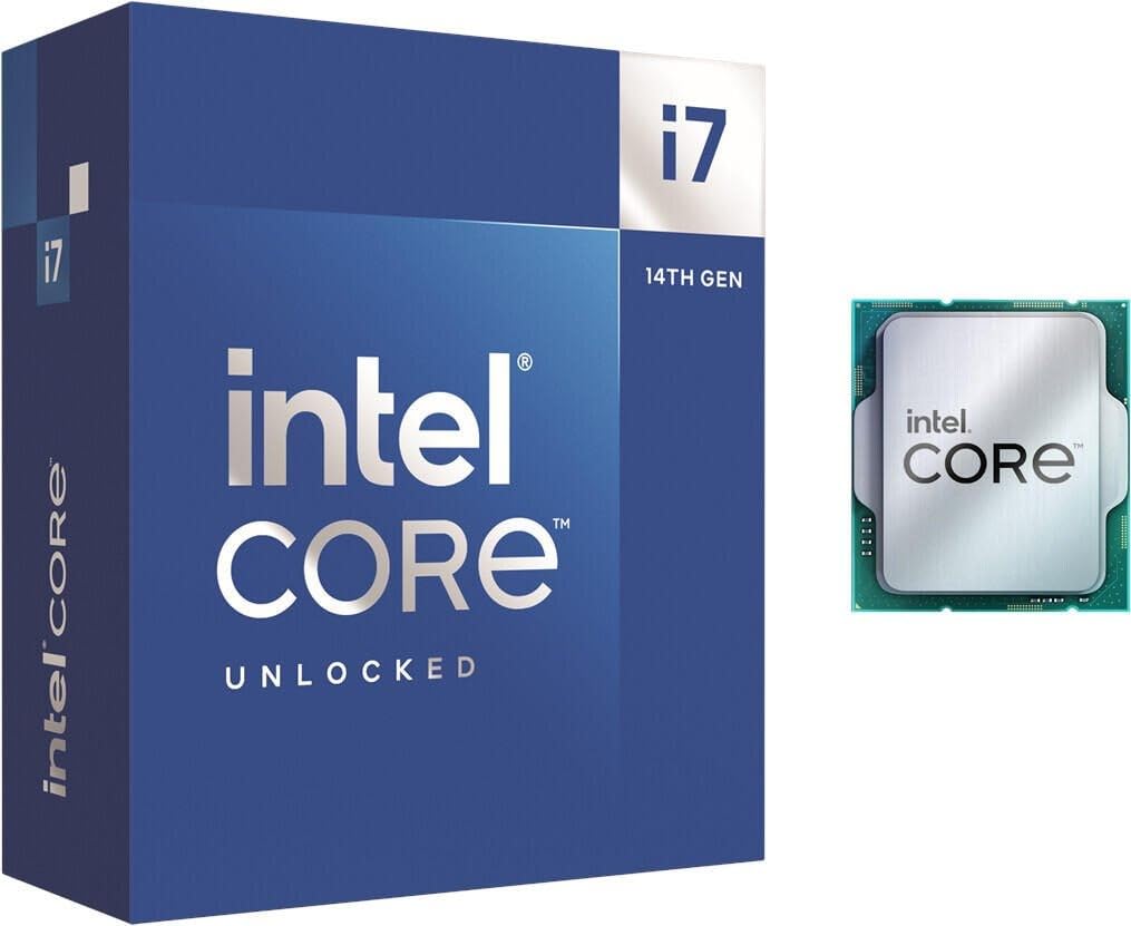 NEW Intel Core i7-14700K Gaming Desktop Processor 20 cores 8 P
