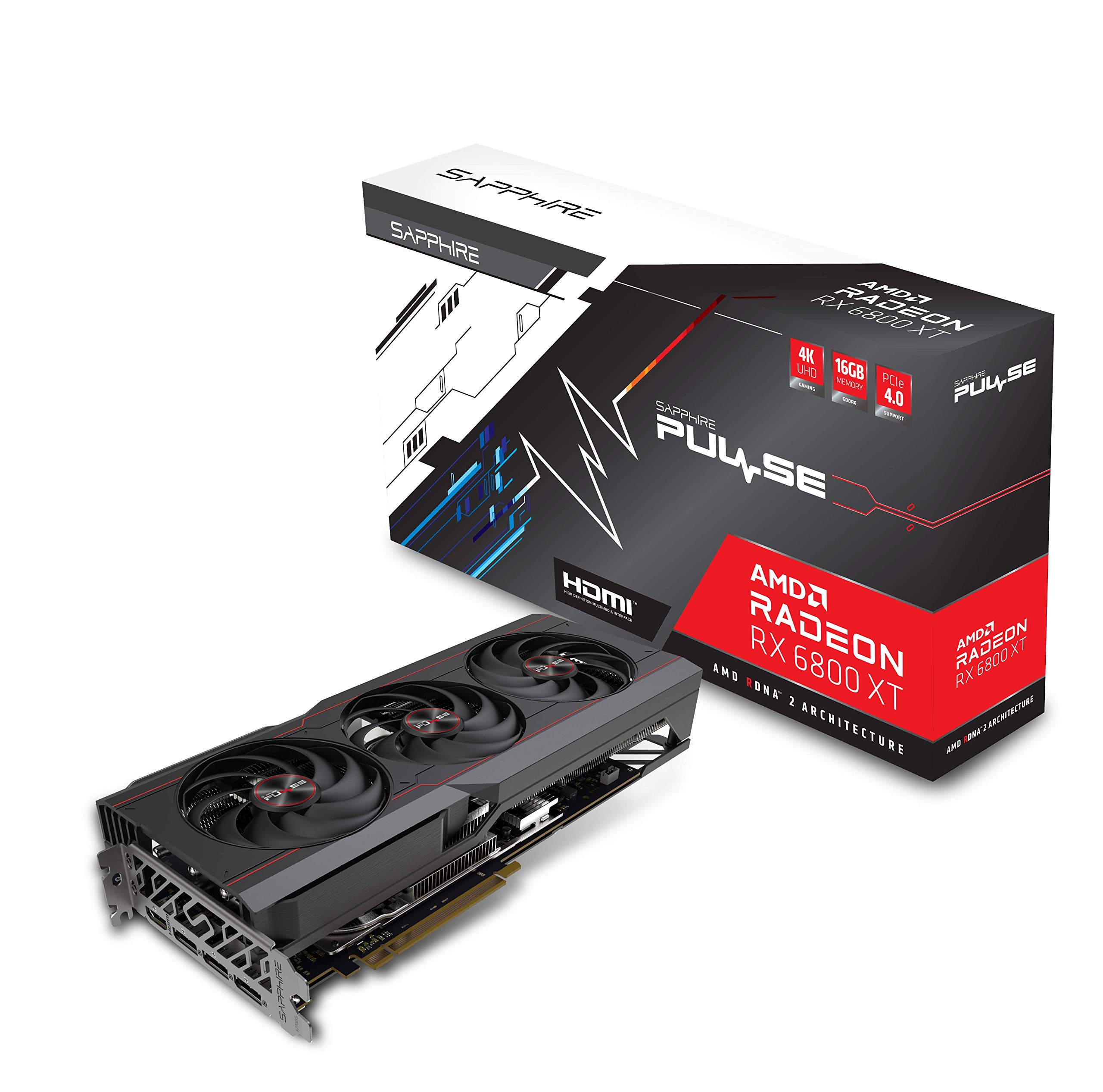 Sapphire Pulse AMD Radeon RX 6800 XT 16GB Gaming Graphics Card