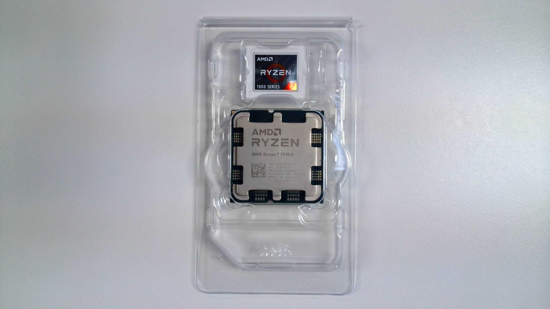 AMD Ryzen 7 7700X 8-Core, 16-Thread Unlocked Desktop Processor