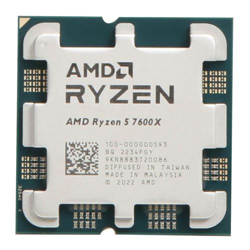 CPU AMD Ryzen 5 7600X CPU AMD Ryzen 5 7600X Processor (4.7 GHz, 6 Cores, Socket AM5