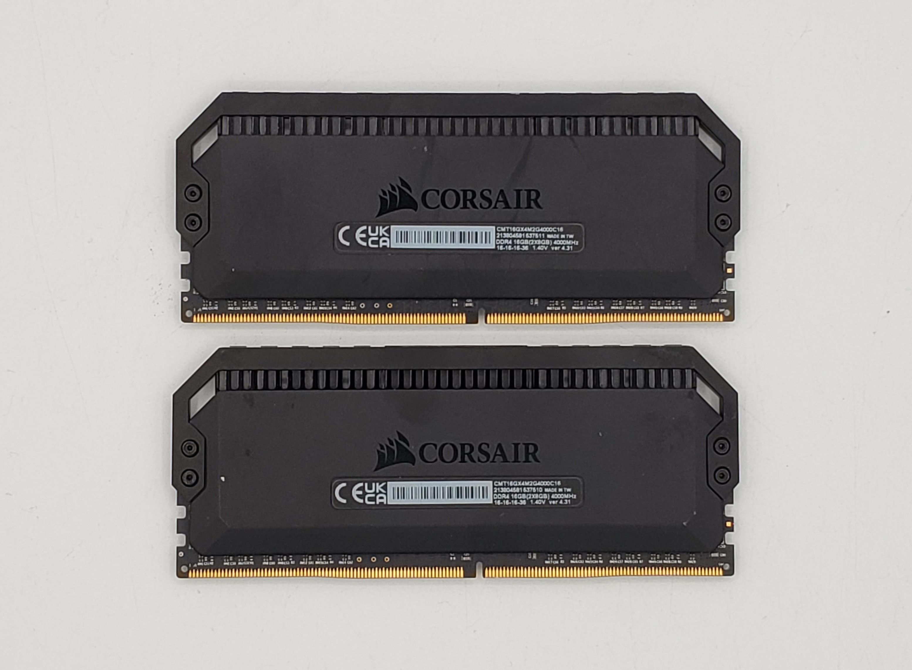メモリー CORSAIR DOMINATOR 16GB DDR4 4000MHz Corsair DOMINATOR PLATINUM RGB 16GB (2x8GB) DDR4-4000MHz