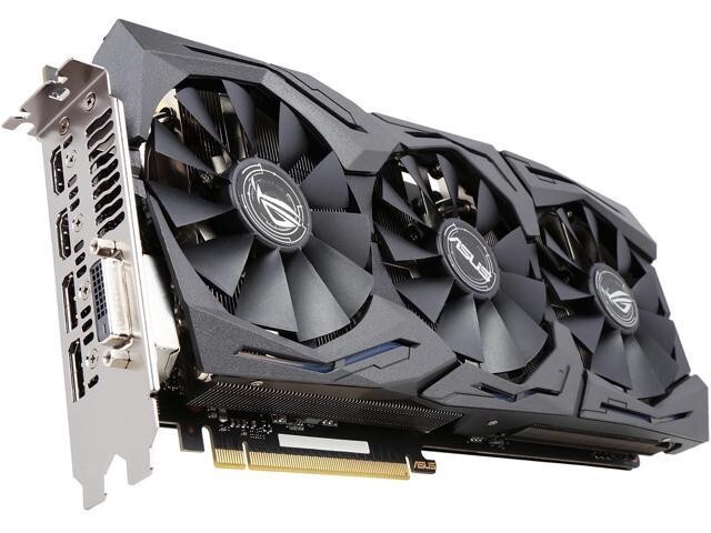 ASUS ROG Strix GTX 1080 8GB GDDR5X Graphics Card (STRIX-GTX1080