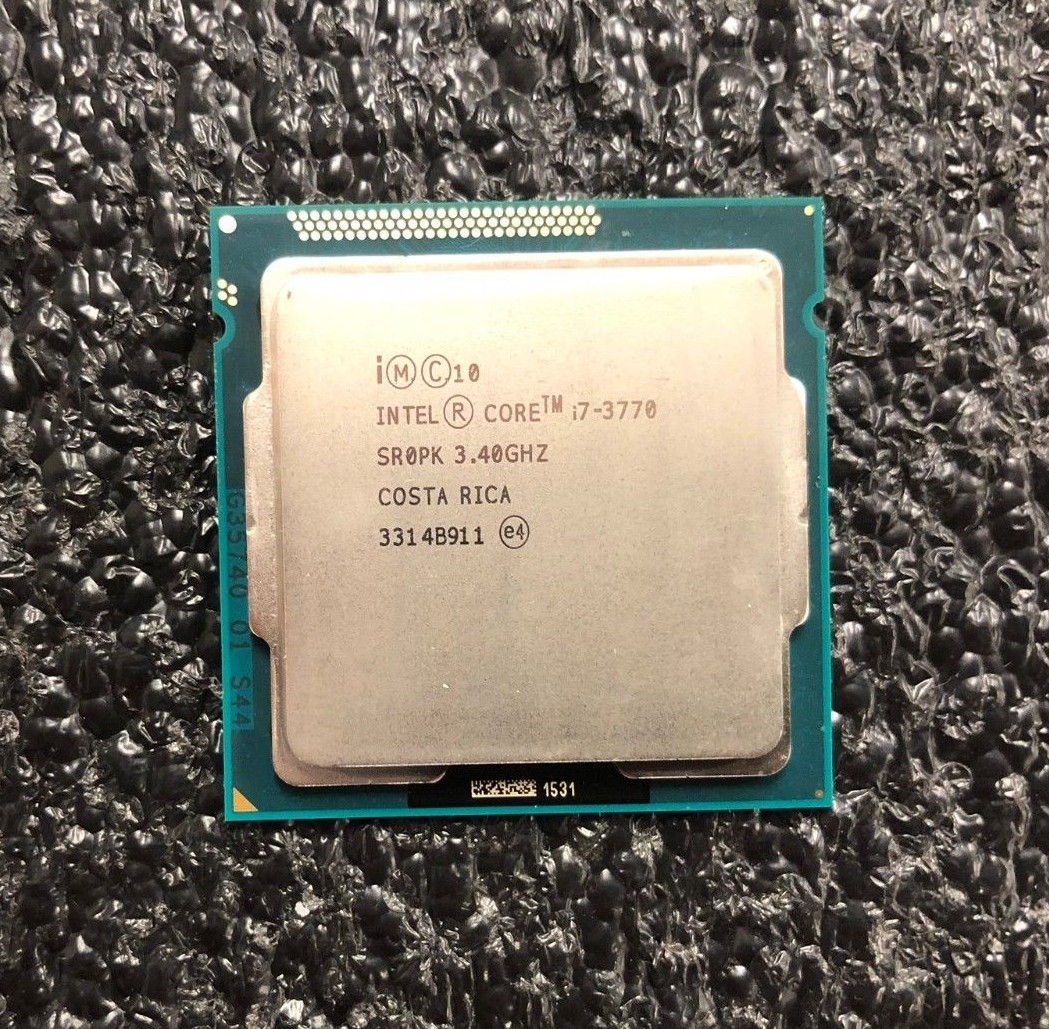 Intel i7-3770 Quad Core 3.40 Ghz Ivy Bridge Desktop Processor LGA