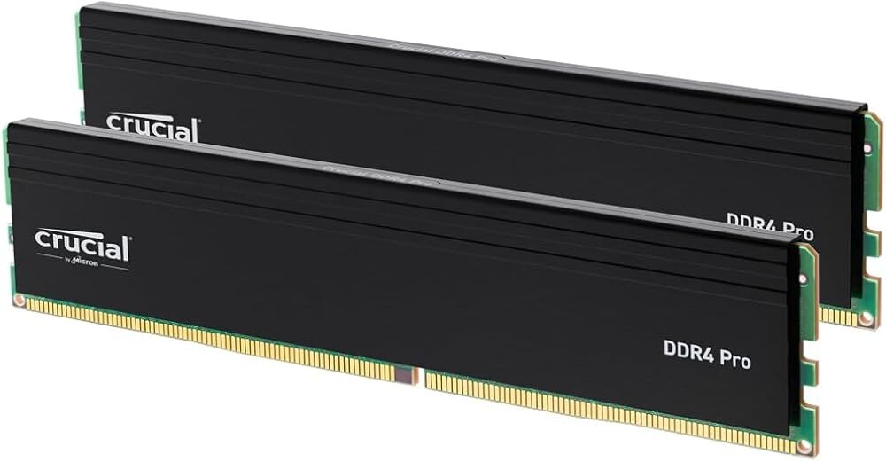 Crucial DDR4Pro 3200 64GB (32GBx2) Crucial Pro 64GB Kit (32GBx2