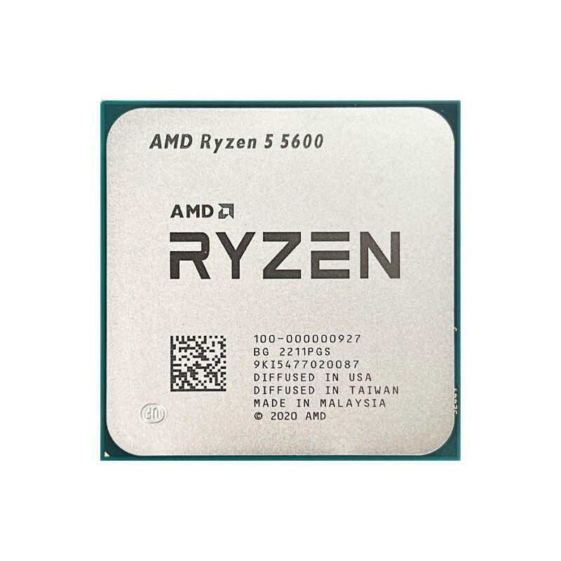 AMD Ryzen 5 5600 Desktop Processor (3.5GHz, 6 Cores, Socket AM4