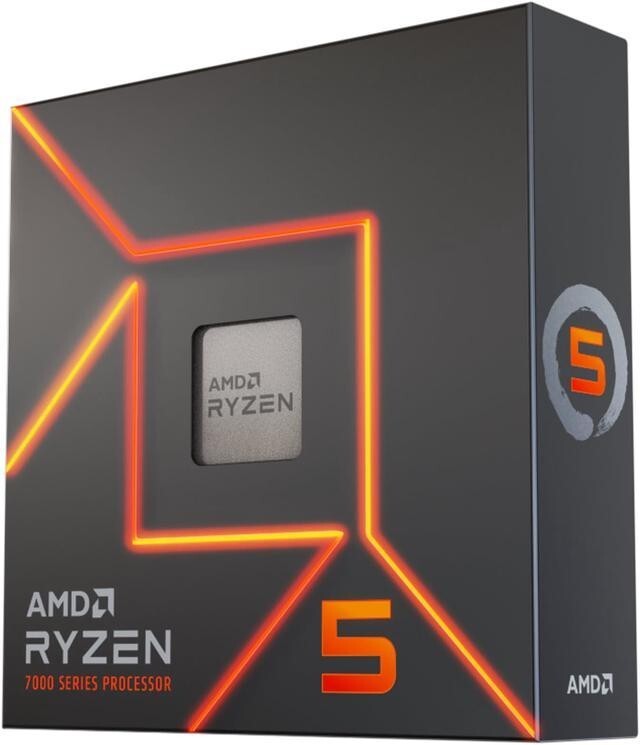 【最終値下げ・美品】AMD Ryzen 5 7600X AM5 AMD Ryzen 5 7600x Processor (4.7 GHz, 6 Cores, Socket AM5