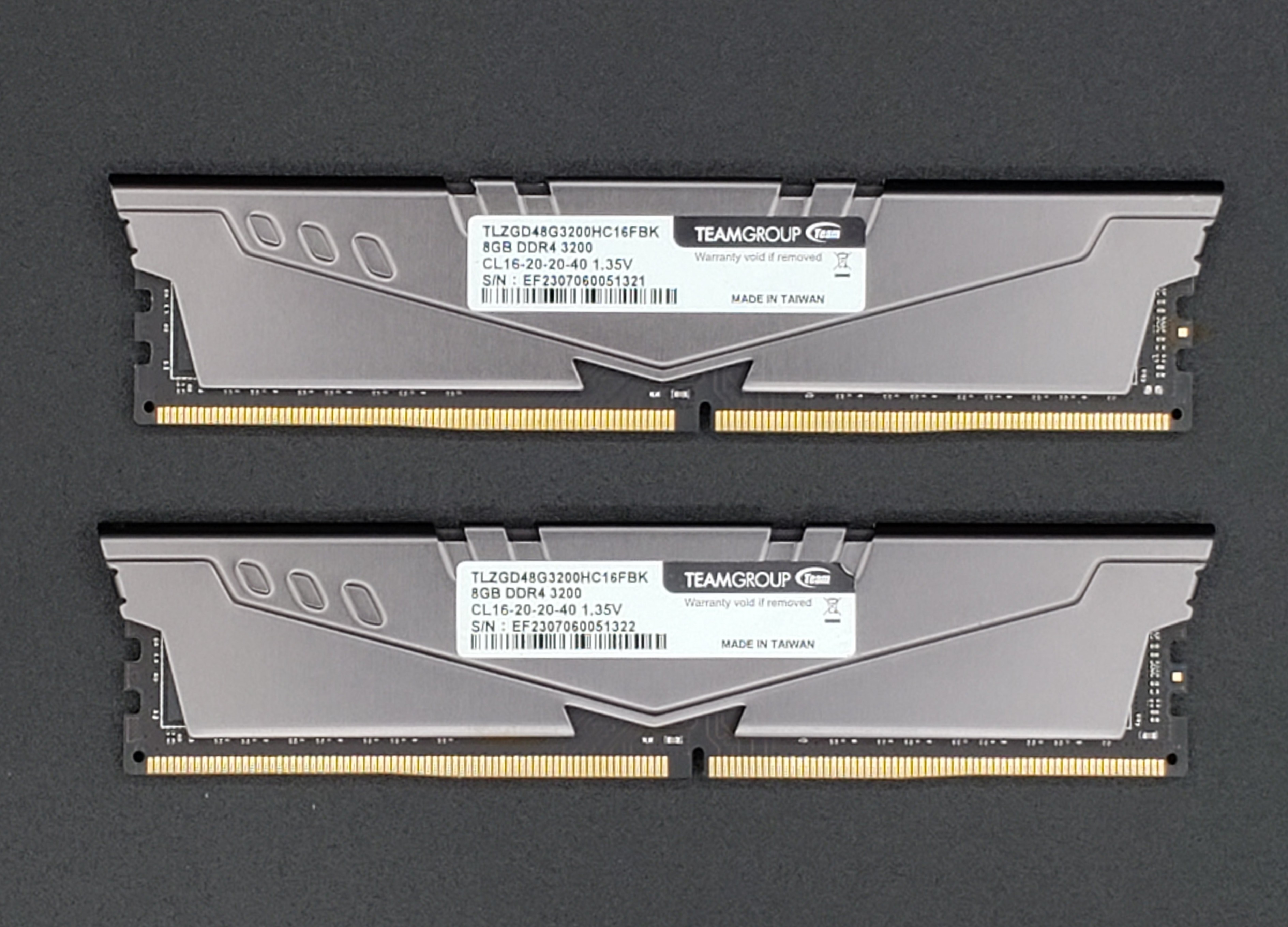 TeamGroup T-Force Vulcan Z 16GB (2x8GB) DDR4 RAM 3200Mhz