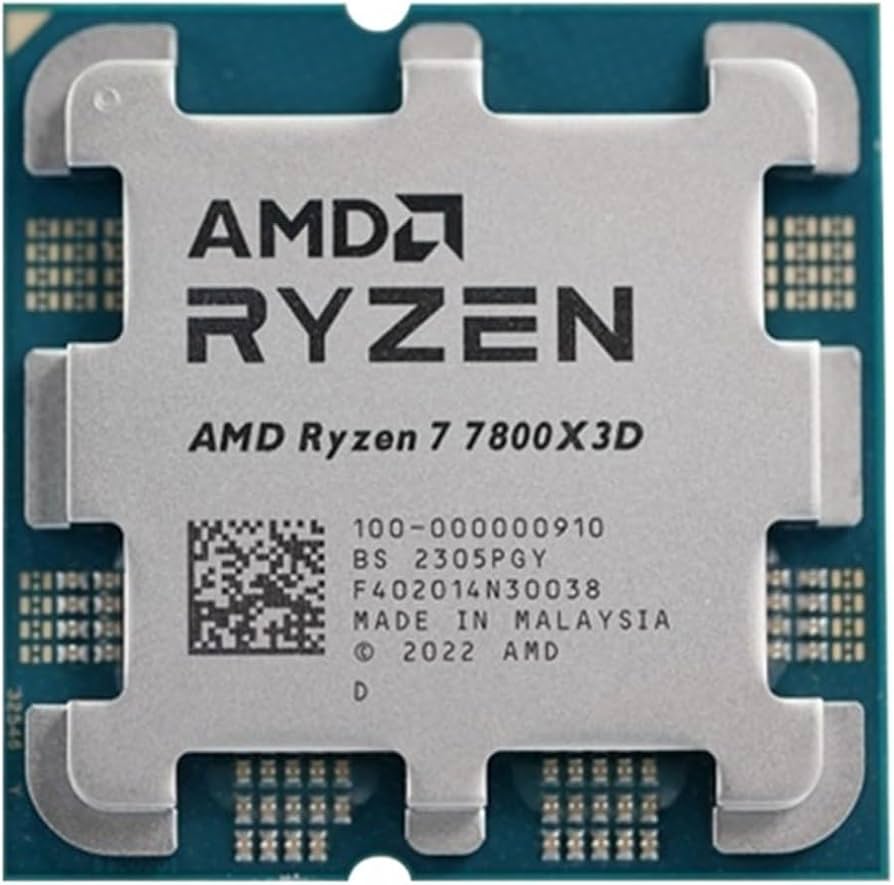 AMD Ryzen 7 7800X3D 8-Core, 16-Thread Desktop Processor