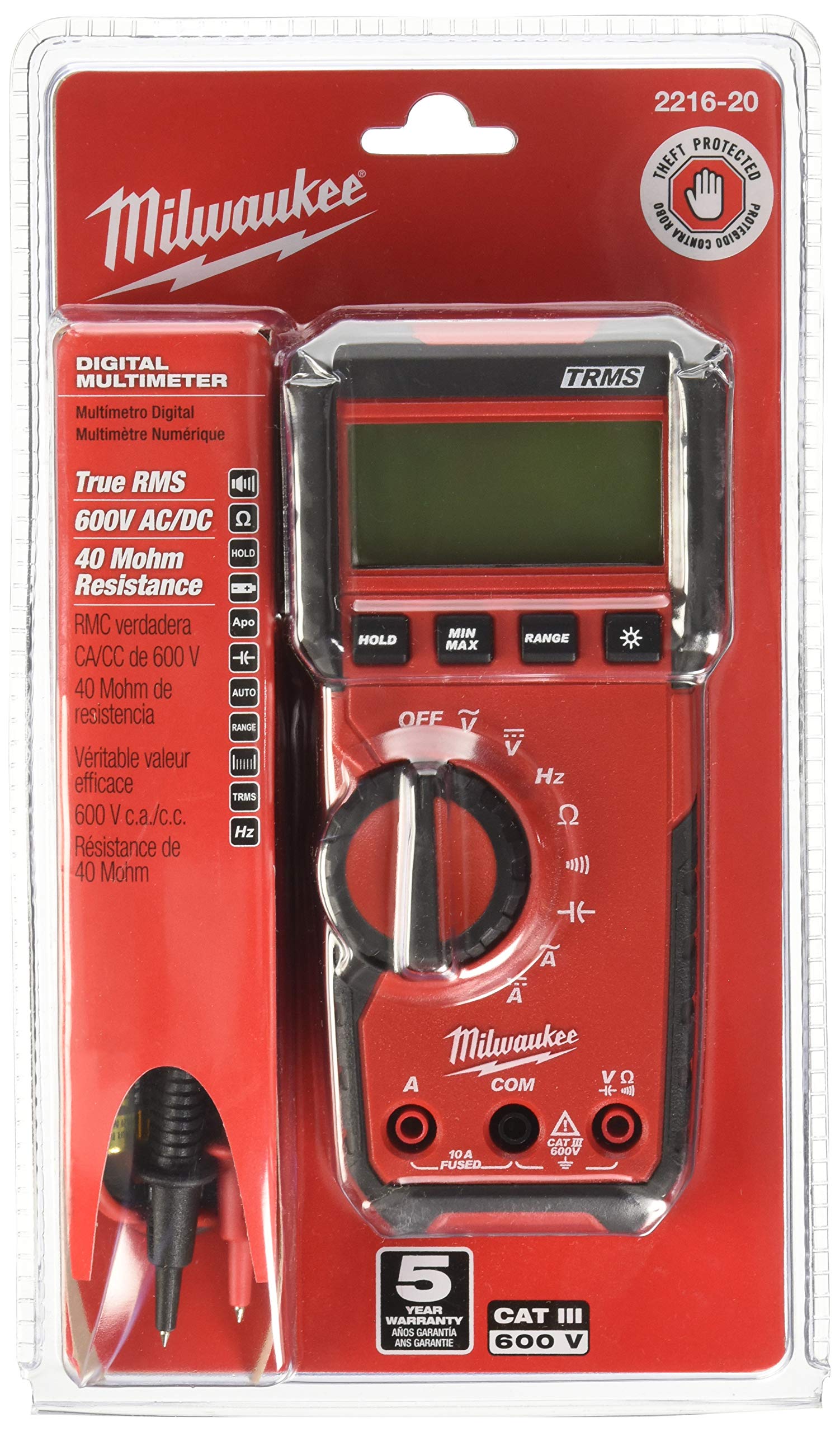 Milwaukee 221620 Digital Multimeter 5915903686051 eBay