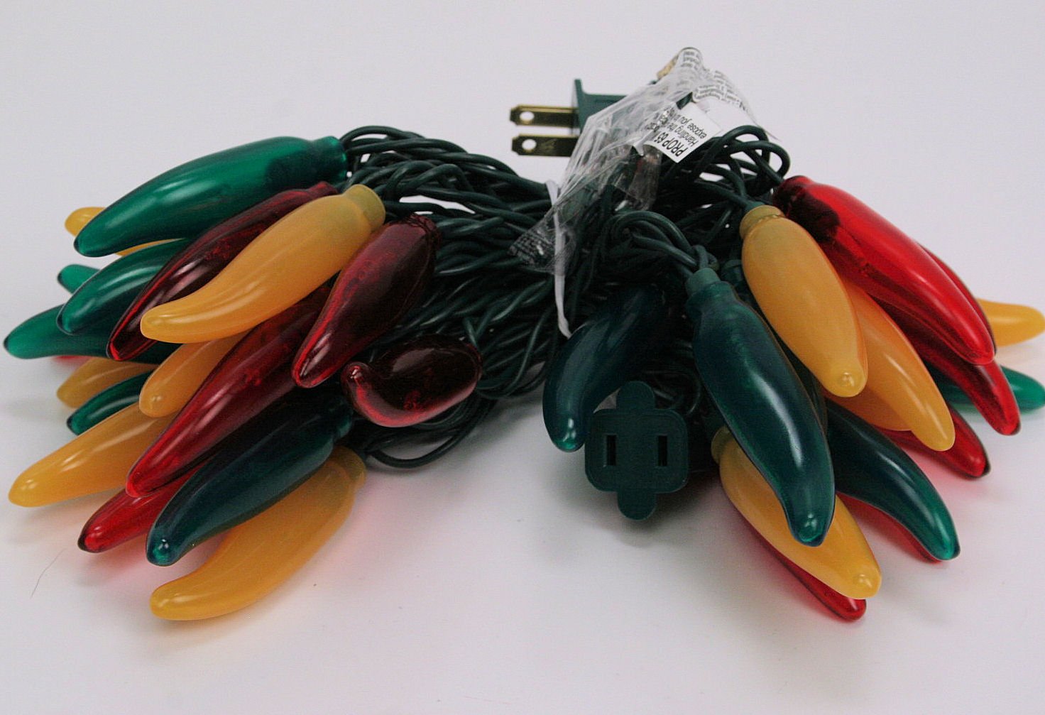Chili Pepper Lights Fiesta Lights Red/Green/Yellow Set of 35 eBay