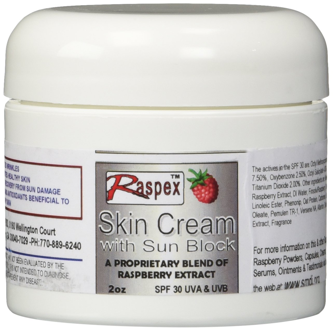 raspberry sunscreen