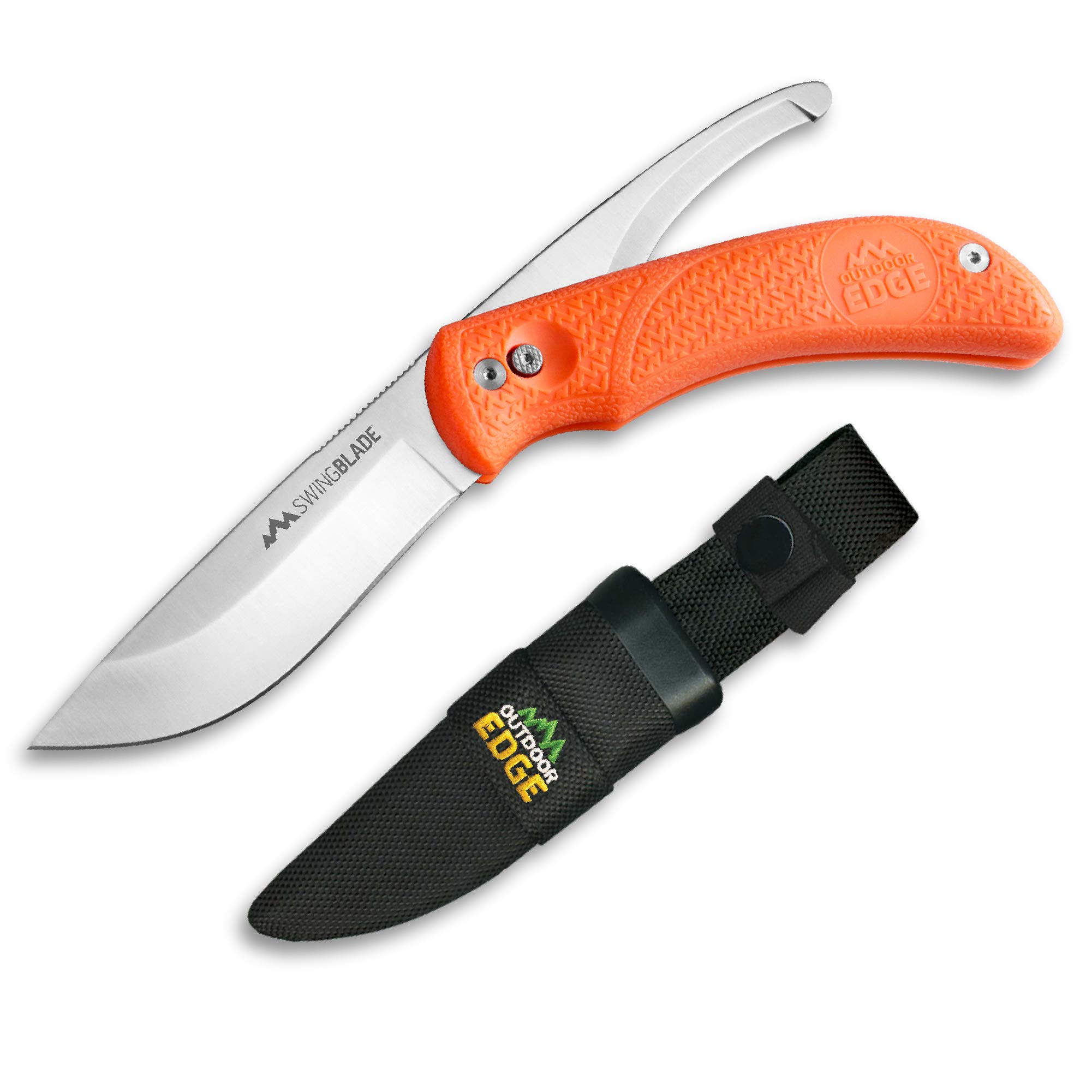 Outdoor Edge SwingBlade Two Blades in One, Rotating Fixed Blade