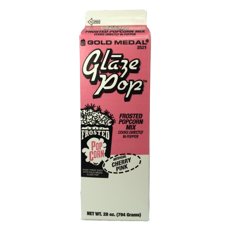 1 Carton Gold Medal 2521 Cherry Glaze Pop-Popcorn Flavoring 28 Oz ...