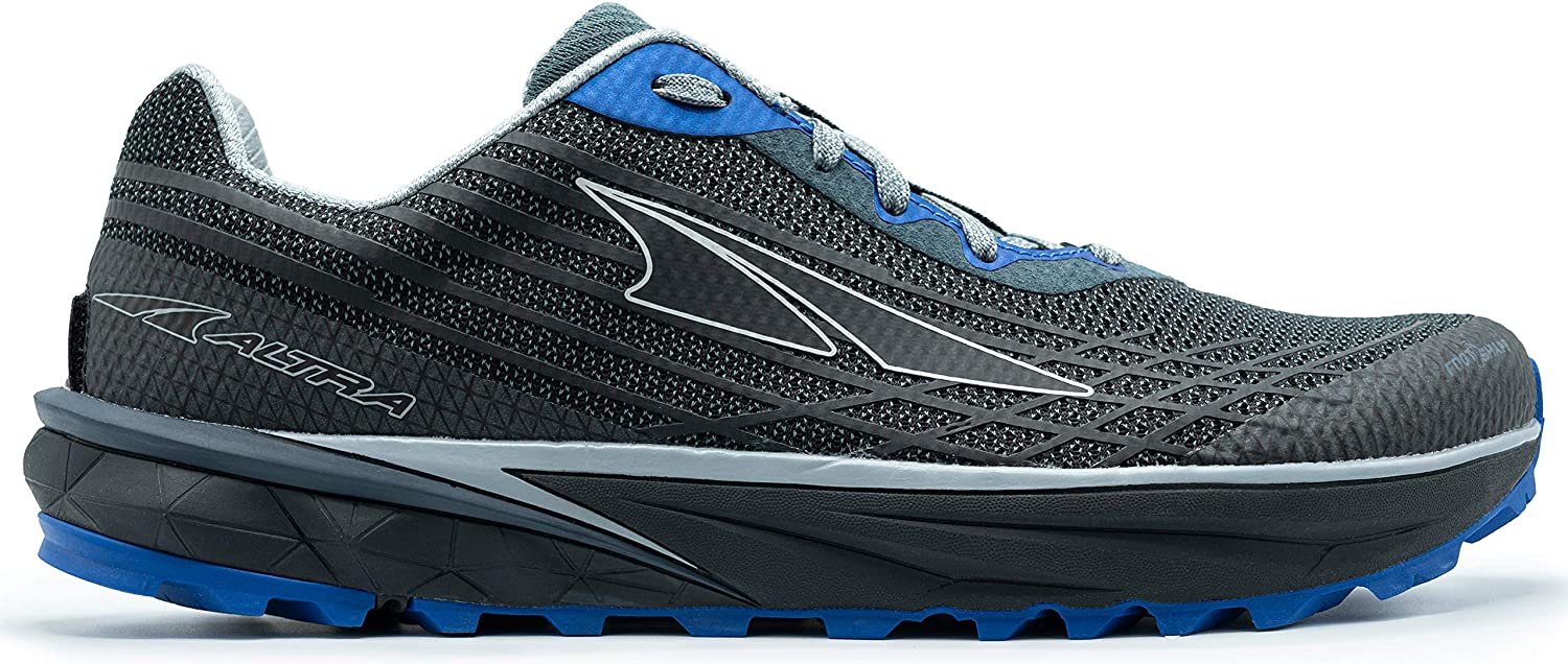 blue trail running shoes