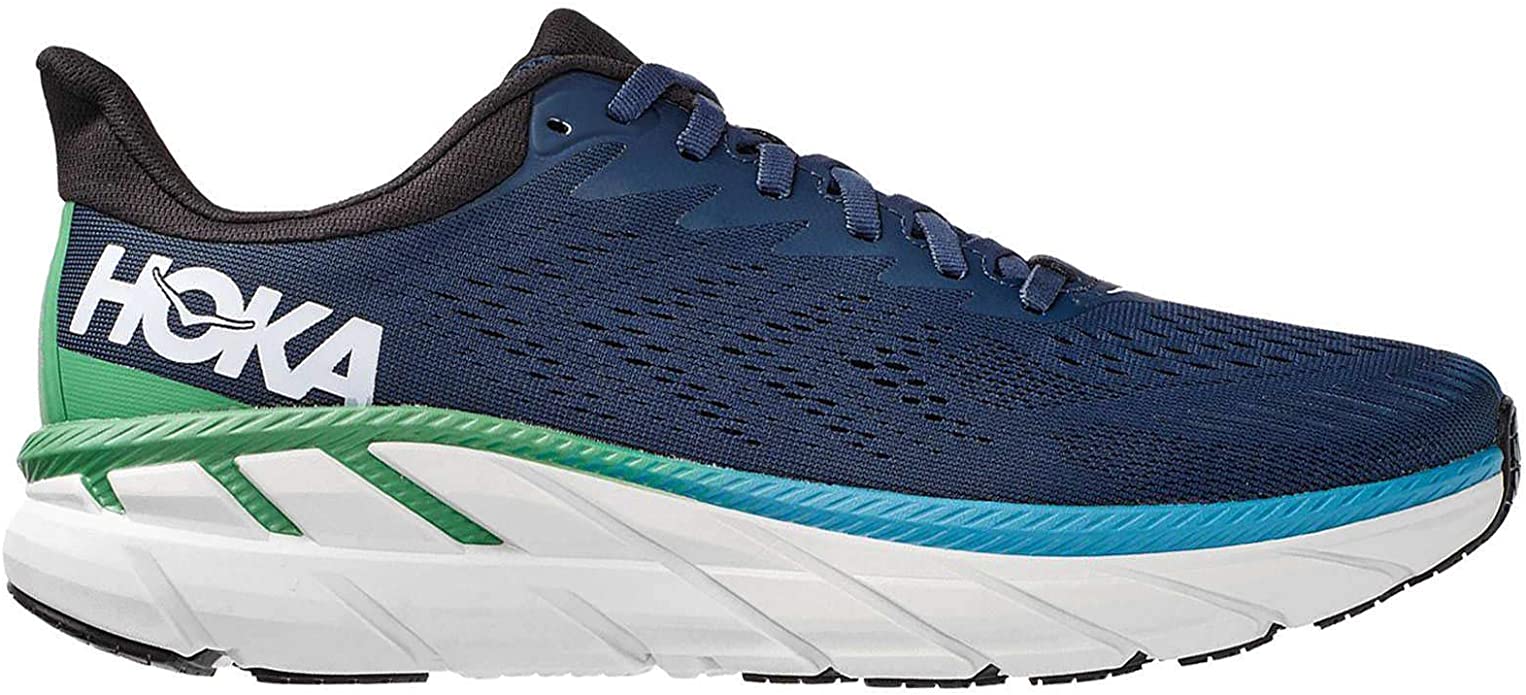 hoka one one clifton 7 dame hvit