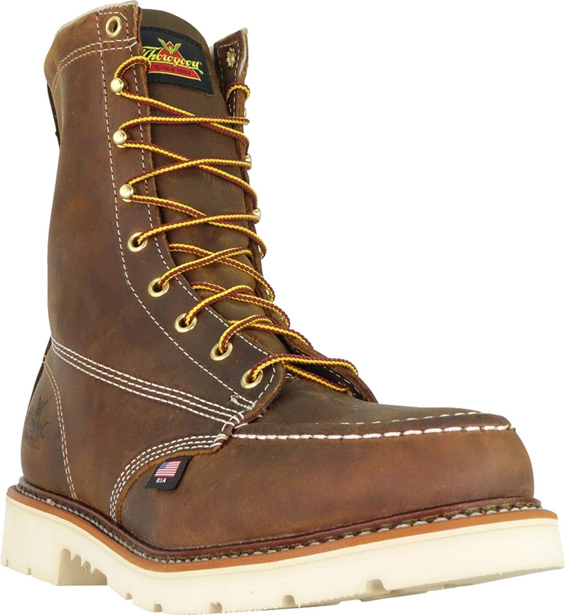 thorogood heritage safety toe 8 inch work boot