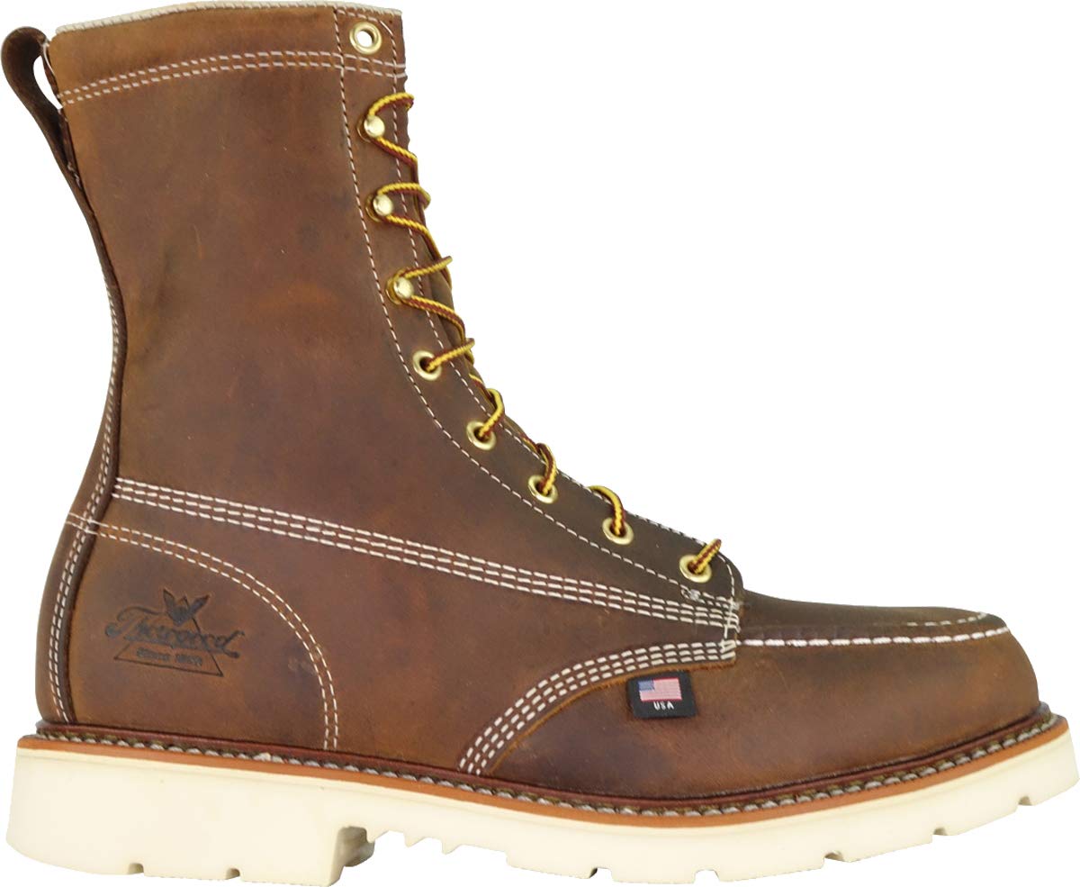 thorogood heritage safety toe 8 inch work boot