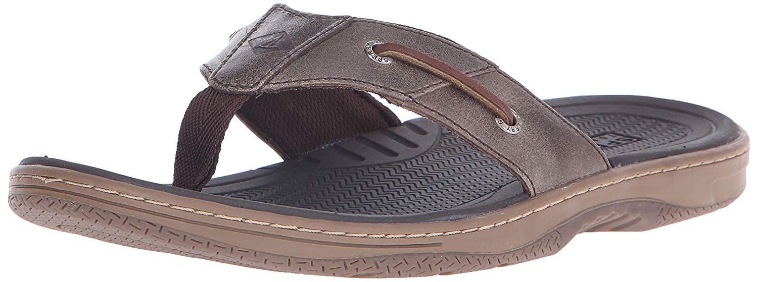 sperry baitfish flip flops